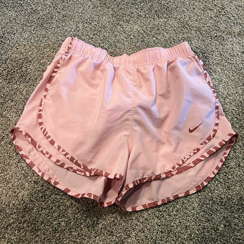 Pink Nike shorts size M